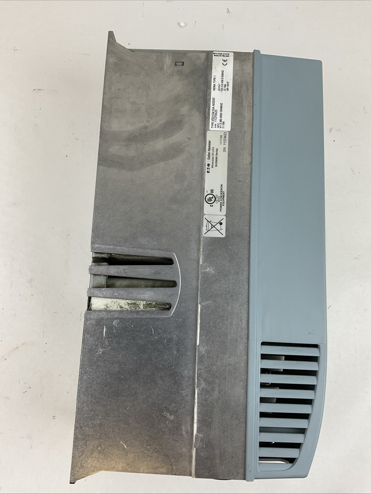 JOHNSON CONTROLS VS010410A-N0000 VARIABLE SPEED DRIVE