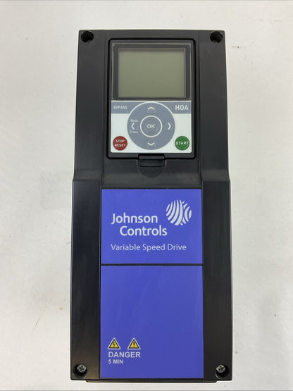 JOHNSON CONTROLS VS012410B-S0000 VARIABLE SPEED DRIVE POWER 7.5HP 480VAC