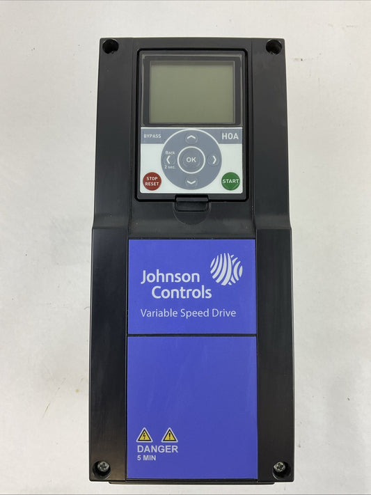 JOHNSON CONTROLS VS012410B-S0000 VARIABLE SPEED DRIVE POWER 7.5HP 480VAC