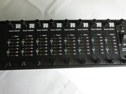 PATTON 1000RPSM / 1000R16P RACK POWER SUPPLY MODULE w/ 2085RC's