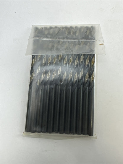 DRILLCO 480E018 HSS HD WIRE SIZE DRILL BIT SIZE 18 (PACK OF 12)