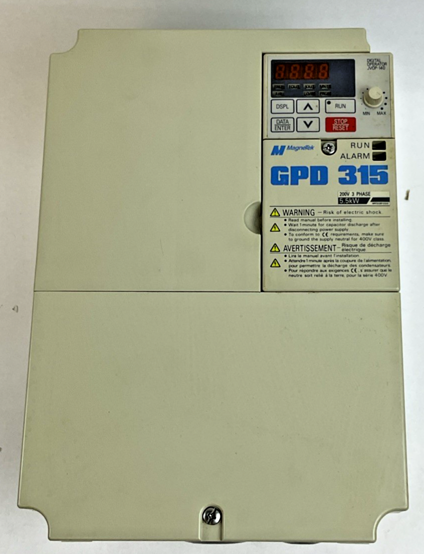MAGNATEK MVA025 VARIABLE SPEED DRIVE 230V 33A 400HZ 3PH