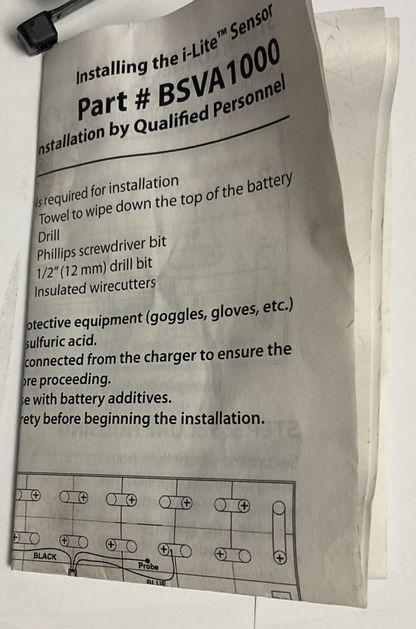 BATTERY WATERING TECH BSVA1000 I-LINE MONITOR