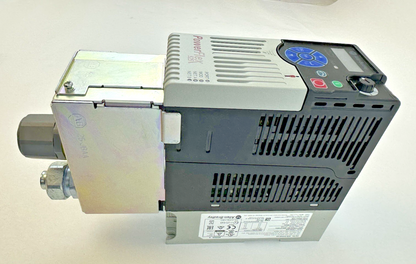 ALLEN BRADLEY 25B-D4P0N104 POWERFLEX 525 AC DRIVE FRN 5.001 SER A W/ 25-JBAA