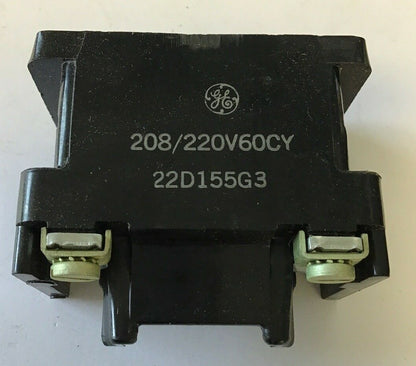GENERAL ELECTRIC 22D155G3 208/220V 60CY RENEWAL COIL ***LOTOF2***
