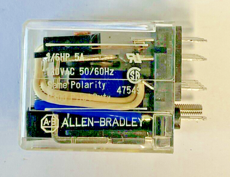 ALLEN BRADLEY 700-HC24Z24-4 RELAY 24VDC SER.A 1/6HP 5A 50/60HZ ***LOTOF9***