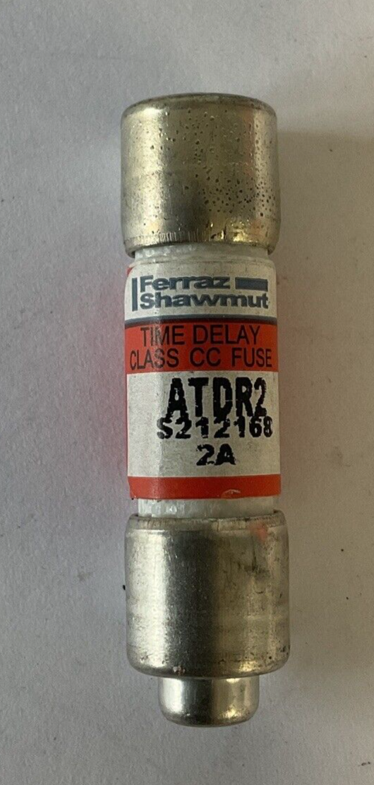 FERRAZ SHAWMUT ATD2R2 FUSE 2A 600VAC CLAS CC****LOTOF6****