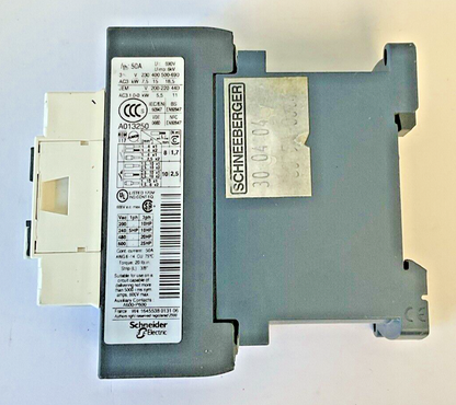 SCHNEIDER ELECTRIC LC1D32 BL CONTACTOR 24VDC 50A