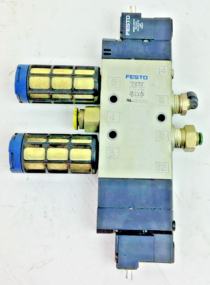 FESTO CPE24-M1H-5/3G-3/8 SOLENOID VALVE 2.5-10BAR
