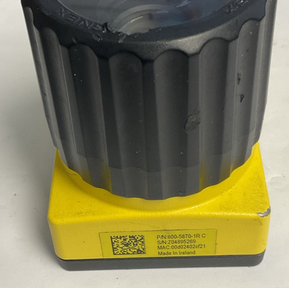COGNEX 825-0059-1R C VISION CAMERA 24VDC IS5110-00 800-5870-1R C