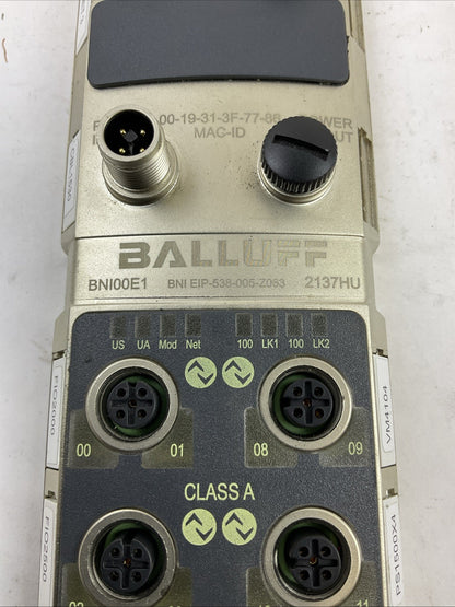 BALLUFF BNI00E1 BNI EIP-538-005-Z063 NETWORK BLOCK