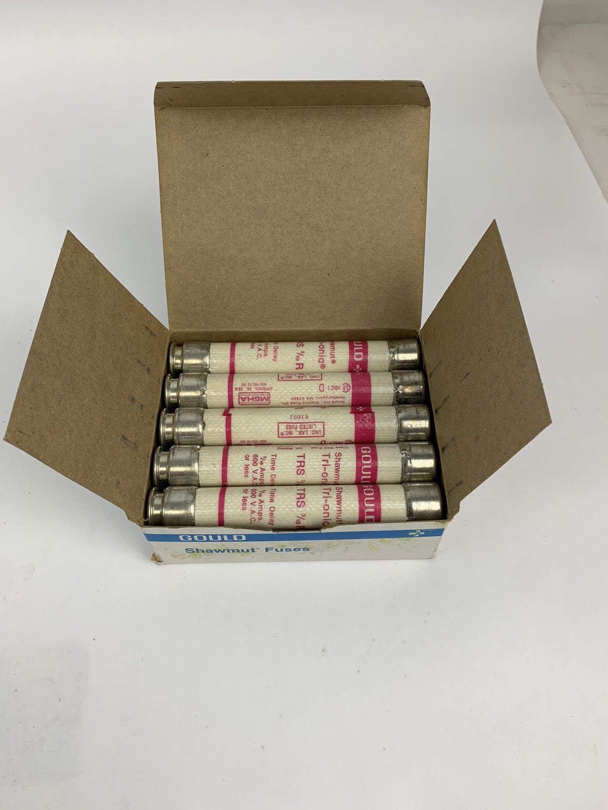 Gould Shawmut Tri-Onic TRS 3/10R 3/10A 600V Fuse "Lot of 10"