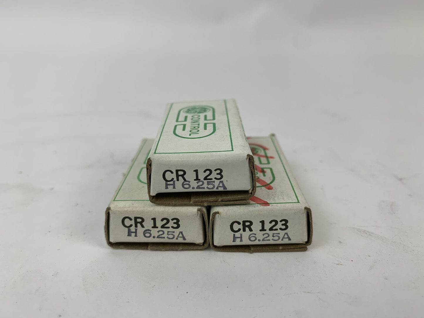 General Electric CR123 H6.25A Manual starter Heater "Lot of 3"