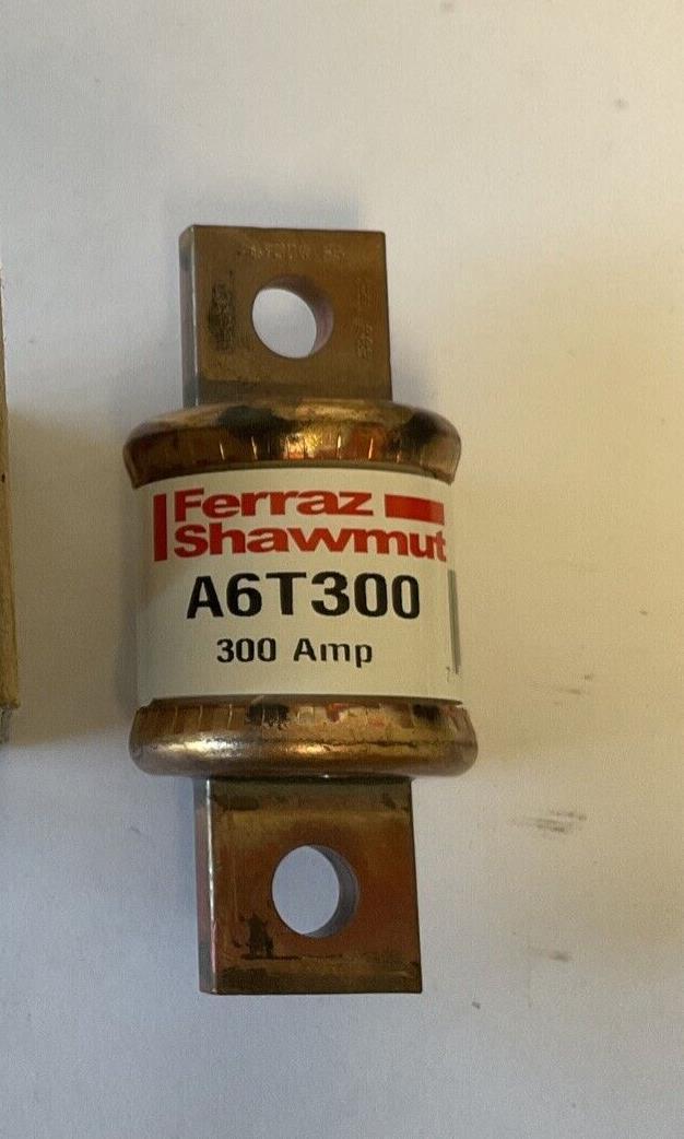 FERRAZ SHAWMUT A6T300 FUSE  300AMP 600VAC 300VDC