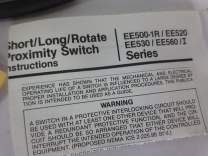 NAMCO CONTROLS EE560-70410 TUBULAR PROXIMITY SENSOR - NEW SURPLUS in SEALED BAG