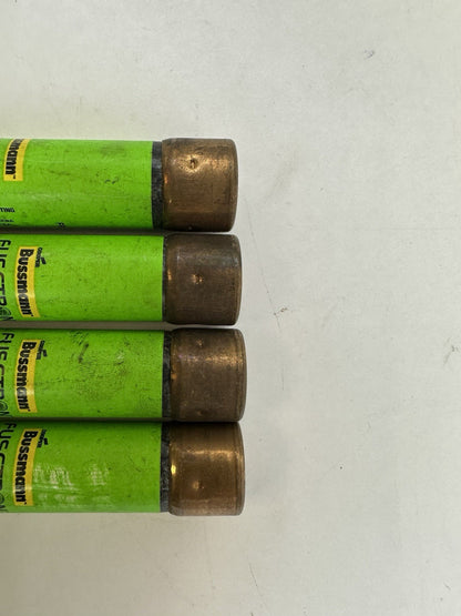 COOPER BUSSMANN FRS-R-3 3A FUSETRON TIME-DELAY CLASS RK5 600V FUSE LOT OF 4