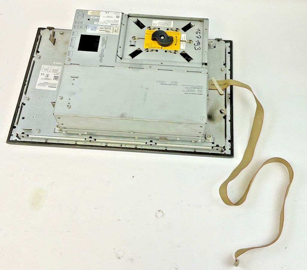 SIEMENS 6FC5203-0AF02-0AA1 VER.G OPERATOR PANEL W/ 6FC5210-0DF31-2AB0 CPU VER.A
