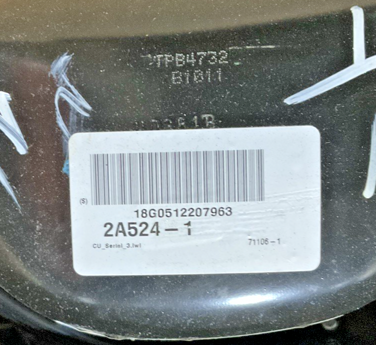 TECUMSEH AEA3425YXAXA COMPRESSOR 115V 60HZ 2A524-1 R134A 1PH 6W