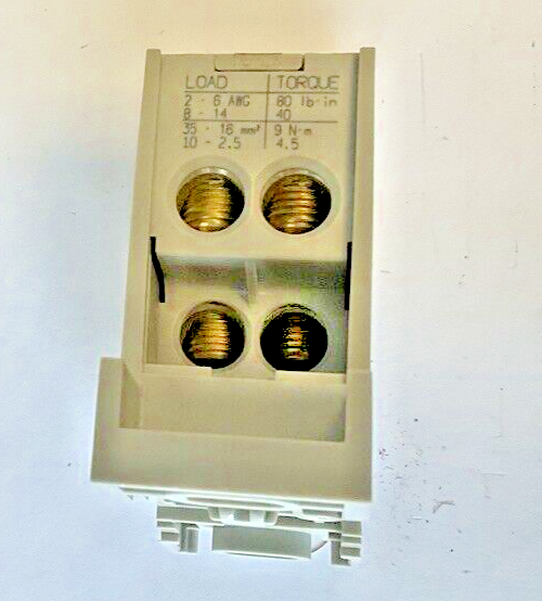 ALLEN BRADLEY 1492-PDE1141 SER.A DISTRIBUTION BLOCK 175A 600V ***LOTOF2***