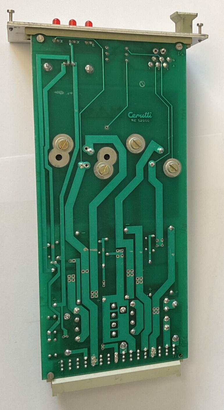 CERUTTI RE 52000 POWER SUPPLY CARD/BOARD