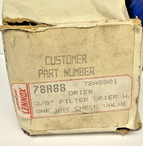 LENNOX 78A8801 DRIER 3/8" FILTER DRIER