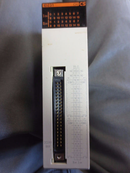 OMRON CS1W-ID231 PLC INPUT MODULE - 24VDC / 32-PT / 6mA