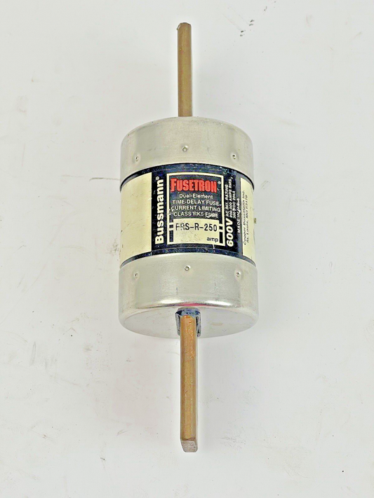 BUSSMANN  FRS-R-250 FUSETRON DUAL ELEMENT  TIME-DELAY CURRENT LIMIT  600V