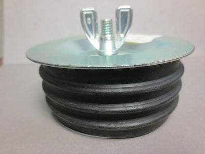 JONES STEPHENS CORP T31-004 - 4" TEST PLUG w/ WING NUT - NEW SURPLUS
