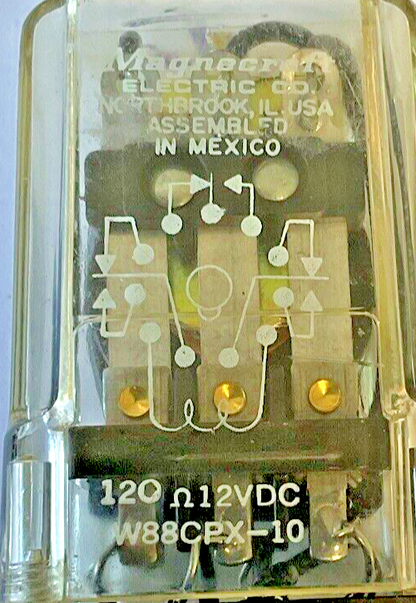STRUTHERS-DUNN W88CPX-2 RELAY 12VDC 120VAC ***LOTOF2***