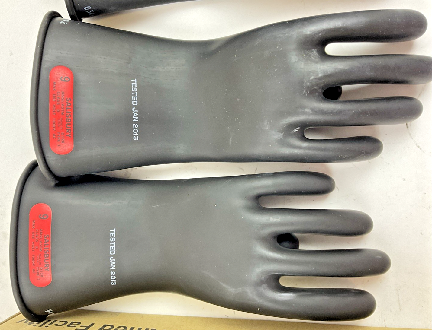 HONEYWELL GK011B/9 LINEMAN GLOVES SIZE12 1000V CLASS0 TYPE1 D120 AHCZ 2PAIR