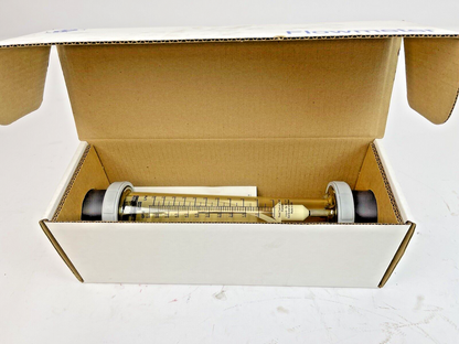 BLUE-WHITE - F-451 SERIES 1-1/2" .5-6 GPM - PTFE FLOAT, SS ROD, AND VITON O-RING