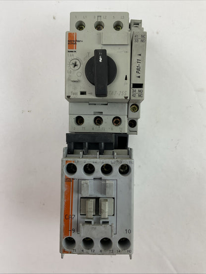 SPRECHER+SCHUH KTA7-25S-1.6A CIRCUIT BREAKER 1.0-1.6A CA7-9-10 CONTACTOR 277V