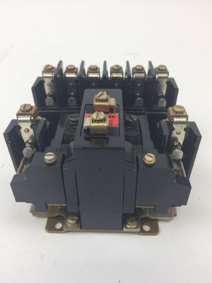 ALLEN BRADLEY 700-BR800A1 AC RELAY TYPE BR 8 POLE 8 N.O. 120V 60HZ 110V 50HZ