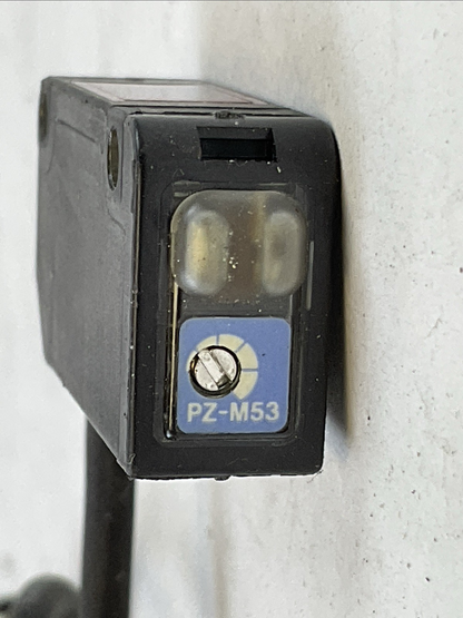 KEYENCE PZ-M53 PHOTOELECTRIC SENSOR TRANSMITTER 24VDC