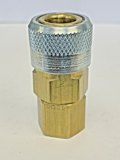 FOSTER - 310-4204 - PNEUMATIC SOCKET - 3/8" NPT, 3/8 – 18 Female Thread, 300 PSI
