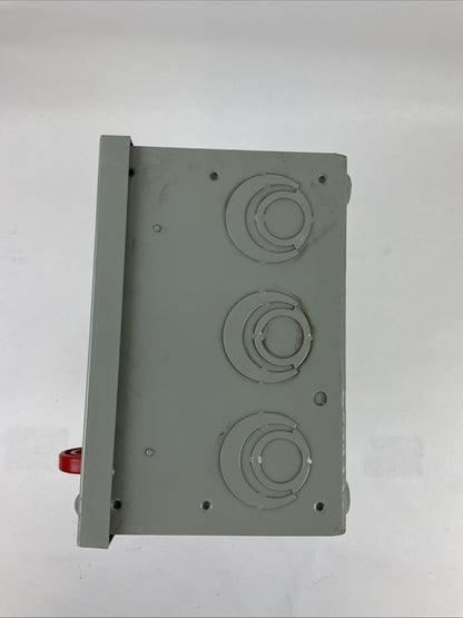 EATON DH361UGK 600VAC 30HP 30A 250VDC 5HP NON-FUSIBLE SAFETY SWITCH