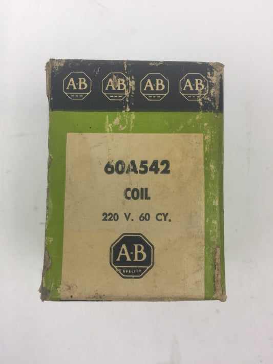 ALLEN BRADLEY 60A542 COIL 220V 60HZ