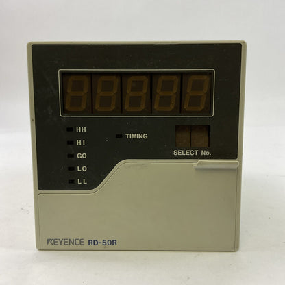 KEYENCE RD-50R ANALOG SENSOR CONTROLLER 24VDC