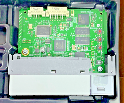 ALLEN BRADLEY 1747-AENTR ETHERNET/IP  COMMUNICATIONS MODULE VER.07 FW:2.002
