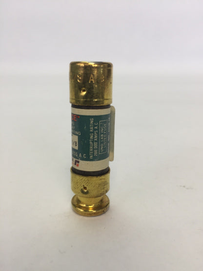 BRUSH/RELIANCE ECNR 1 1/8 FUSE 250VAC 1-1/8AMP CLASS RK5 (LOT OF 10)