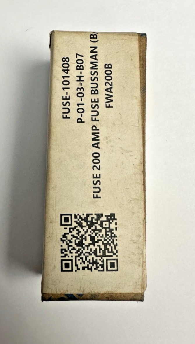 EATON BUSSMANN FWA-200B 200A 150VAC/DC SEMICONDUCTOR FUSE