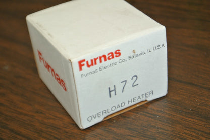 FURNAS / SIEMENS H72 / THERMAL OVERLOAD HEATER ELEMENT