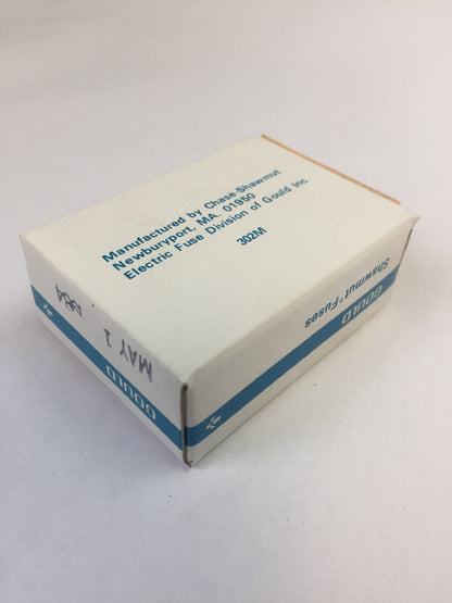 GOULD SHAWMUT AMPTRAP A13Z10 FUSE 10 AMP 130VAC TYPE 2 FORM 101 (BOX OF 10 PCS)