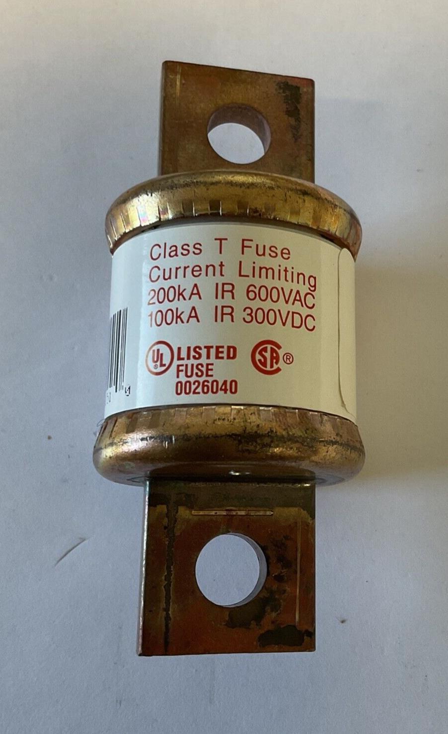 FERRAZ SHAWMUT A6T300 FUSE  300AMP 600VAC 300VDC