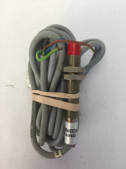 ELECTRONICS CORPORATION OF AMERICA 51MCU12-X4FBXX INDUCTIVE PROXIMITY CONTROL 90
