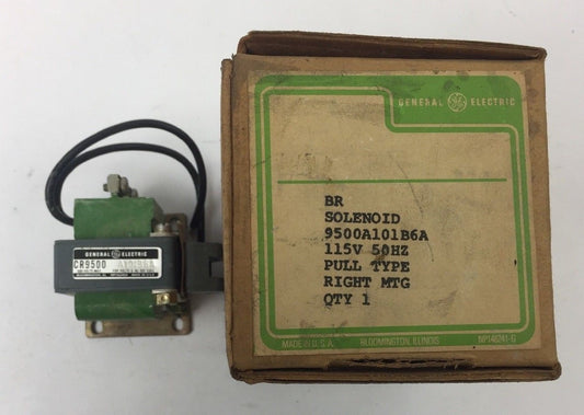 GE CR9500A101B6A SOLENOID 115V 50HZ PULL TYPE RIGHT MTG