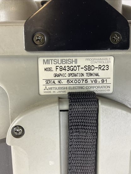 MITSUBISHI F943G0T-SBD-R23 GRAPHIC OPERATION TERMINAL
