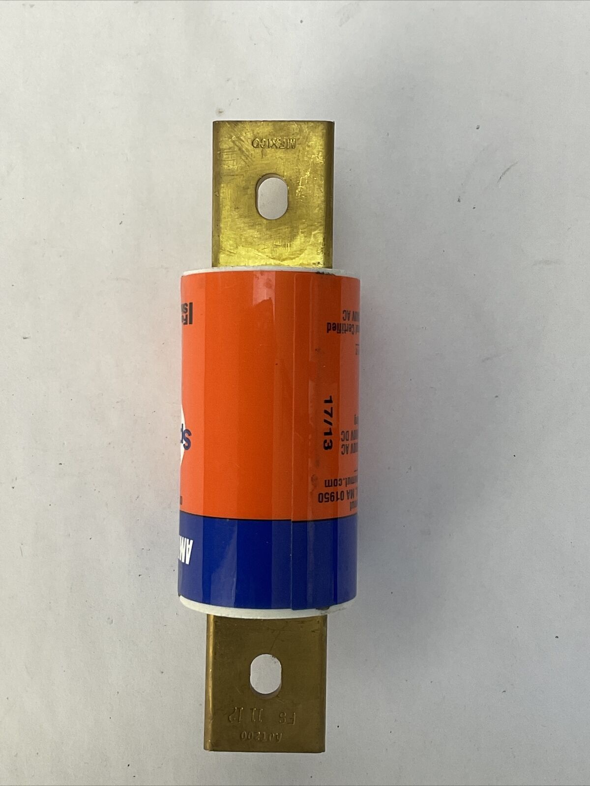 FERRAZ SHAWMUT AJT200 AMP-TRAP 2000 SMART SPOT FUSE 200A 600VAC 500VDC DUAL