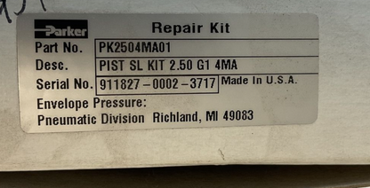 PARKER PK2504MA01 PISTON SEAL KIT 2.50 G1 4MA