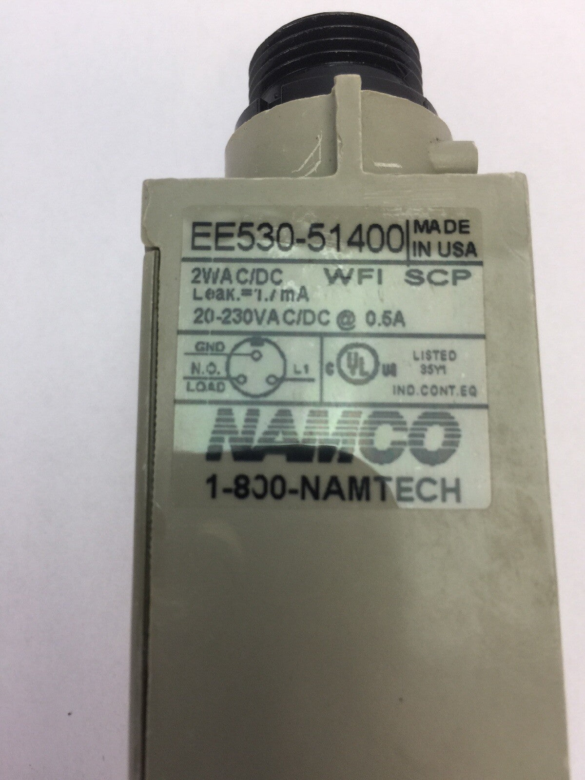 NAMCO EE530-51400 PROXIMITY SWITCH 20-230VAC/DC 0.5A
